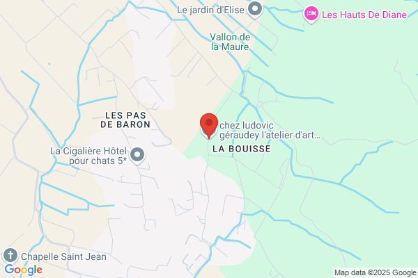 chez ludovic géraudey l'atelier d'art le cocon de sois