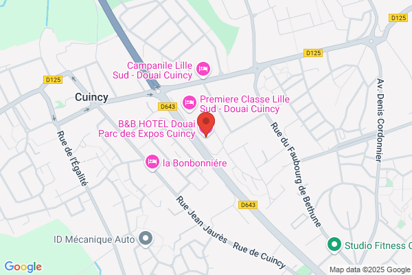 B&B HOTEL Douai Parc des Expos Cuincy