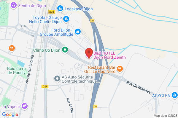 B&B HOTEL Dijon Nord Zénith