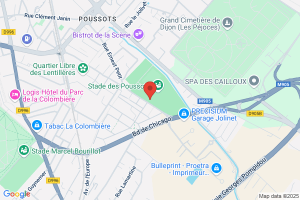 Dijon Football Cote D Or