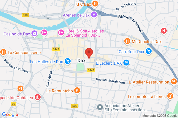 Audioprothésiste Dax- Rue Saint Pierre AuditionSanté
