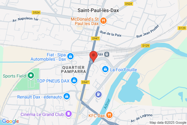 National Car Rental - Gare de Dax
