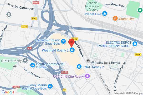 Fitness Park Rosny-sous-Bois - Rosny 2