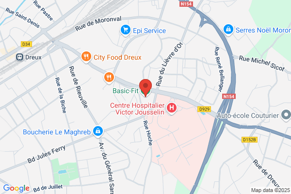 Basic-Fit Dreux avenue du president Kennedy