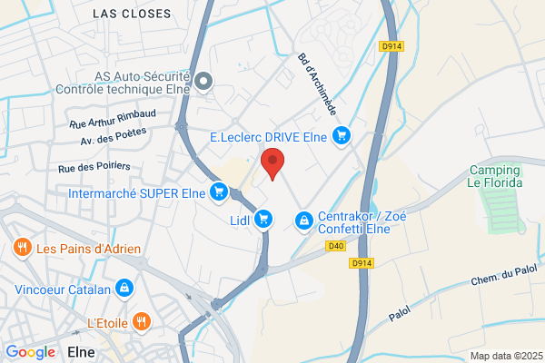 CEMEX Matériaux, unité de production béton de Elne