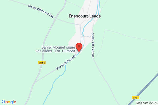 Daniel Moquet signe vos allées - Ent. Dumont