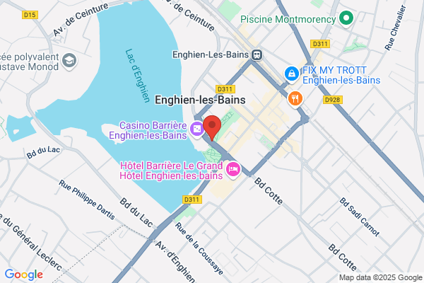 Parking Enghien-Les-Bains Casino