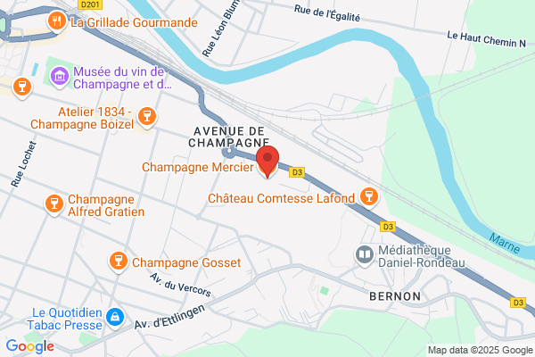 Champagne Mercier Siege Social Et Direction