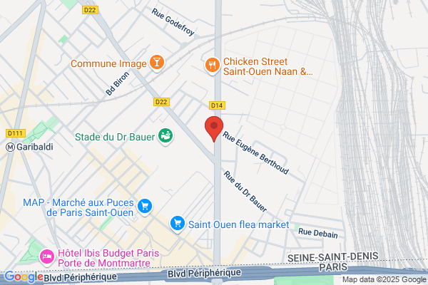 Yespark, location de parking au mois - Avenue Michelet - Saint-Ouen