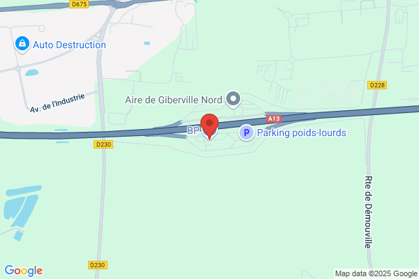 STATION BP AIRE DE GIBERVILLE SUD