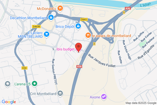 ibis budget Montbéliard