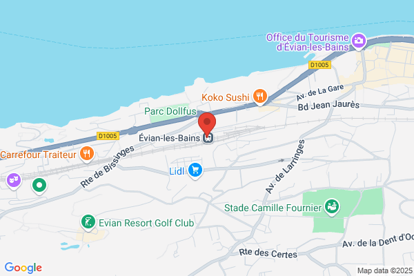 Avis Location Voiture - Gare Evian