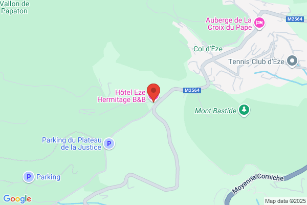 Hotel Hermitage Du Col D Eze