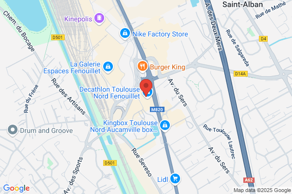 Decathlon Toulouse Nord Fenouillet