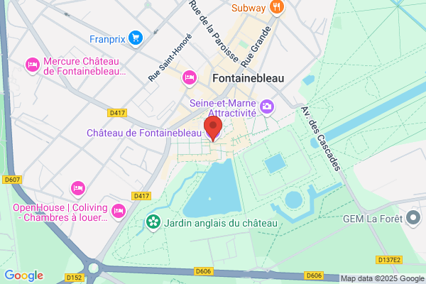 Chateau De Fontainebleau Musee National Information Accueil