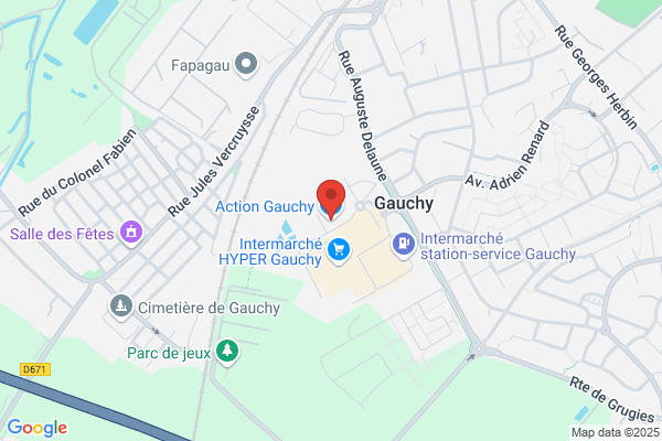 Action Gauchy