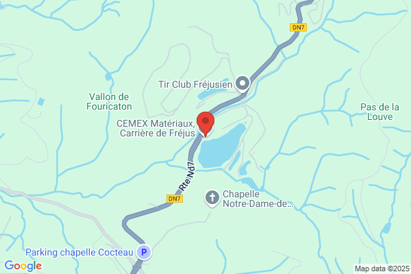 CEMEX Matériaux,  Carrière de Fréjus