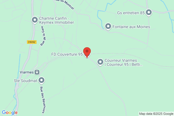 Couvreur 95 - Couverture Val d'Oise