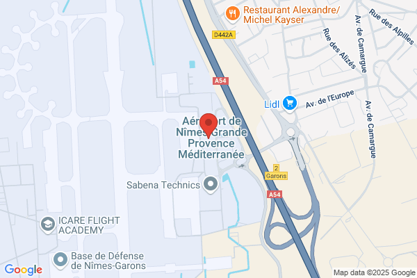National Car Rental - Aéroport Nîmes Alès Camargue Cévennes
