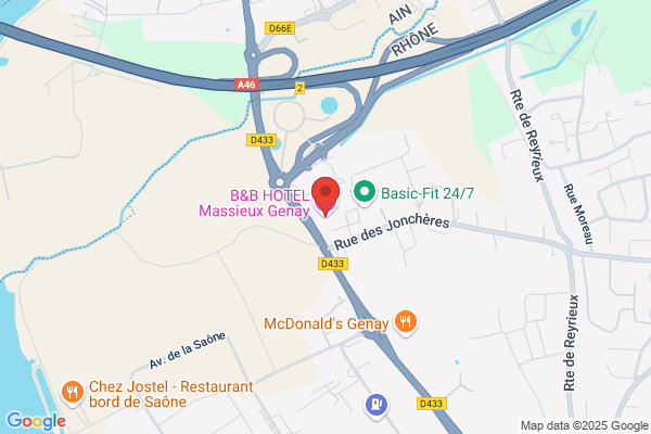 B&B HOTEL Massieux Genay
