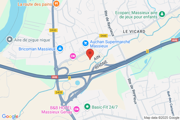 CEMEX Matériaux, unité de production béton de Massieux