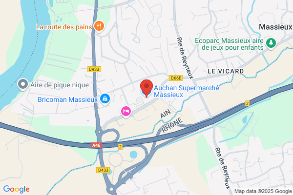 Auchan Supermarché Massieux