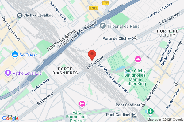 Yespark, location de parking au mois - Berthier/Rostropovitch Paris 17 - Paris