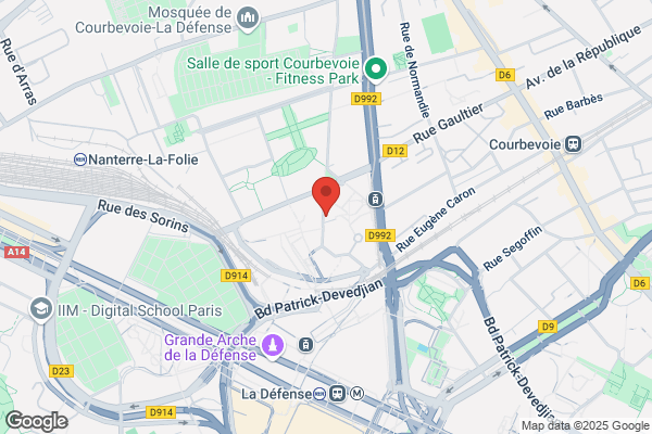 Yespark, location de parking au mois - Faubourg de l'Arche/Pôle universitaire - Courbevoie
