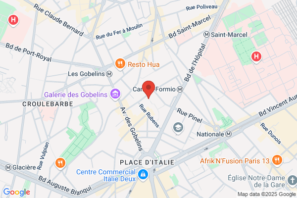 Yespark, location de parking au mois - Au Banquier - rue Bruant - Paris 13