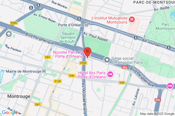 Novotel Paris 14 Porte d'Orleans