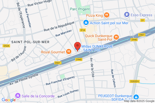 Midas Dunkerque - Saint Pol