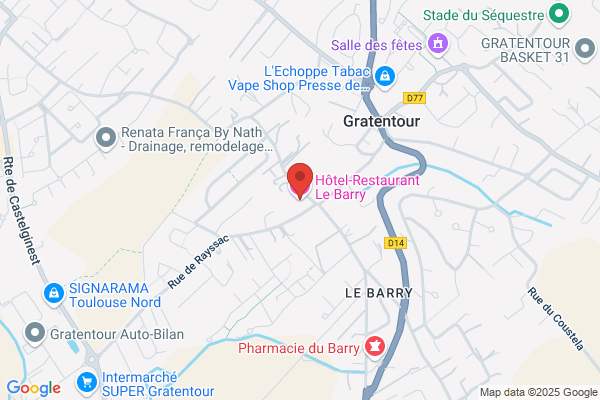 Hôtel Le Barry, Toulouse Nord