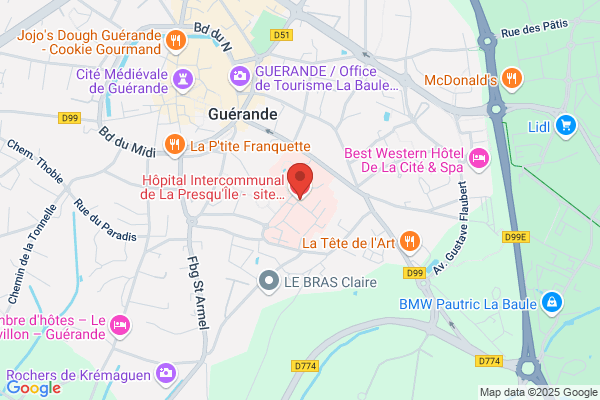 Centre Hospitalier De Guerande Standard Admissions