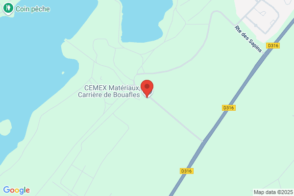 CEMEX Matériaux,  Carrière de Bouafles