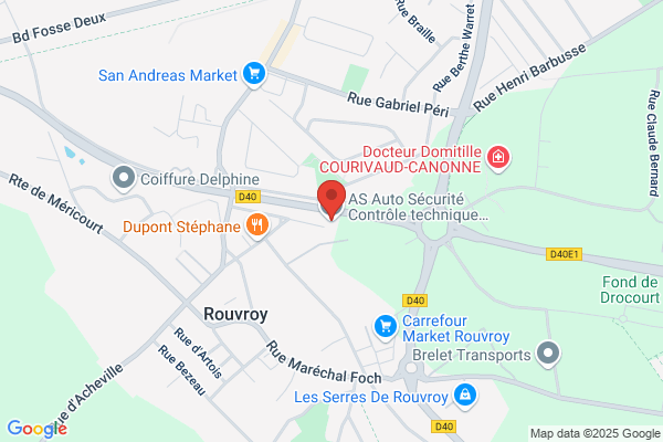 AS Auto Sécurité Contrôle technique Rouvroy