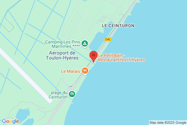 Le Petit Bain - Restaurant & plage Hyères