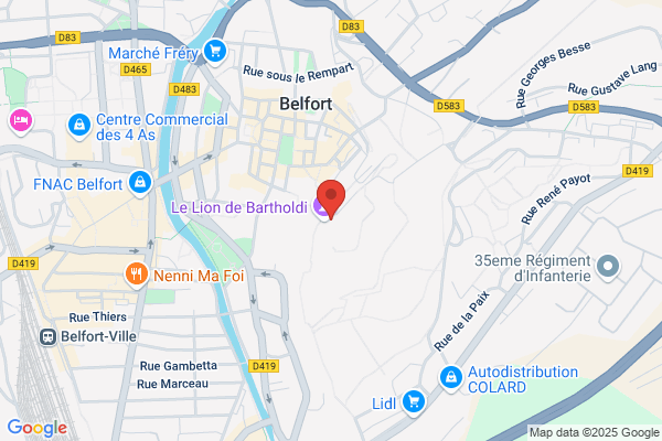 Cafe Restaurant A La Ville De Belfort
