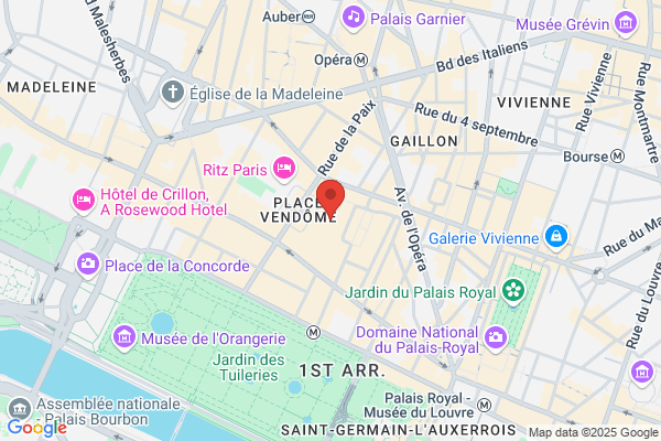 Piaget Boutique Paris - Vendôme