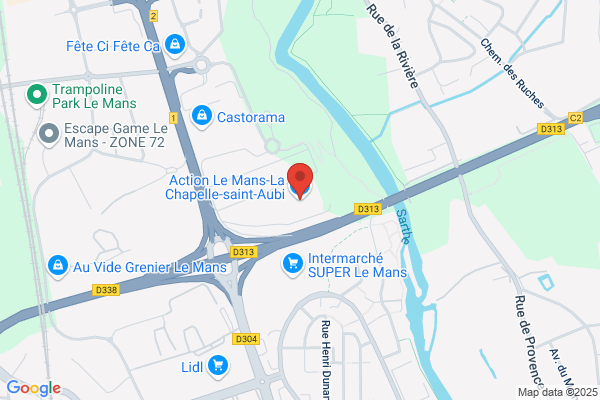 Action Le Mans-La Chapelle-saint-Aubi