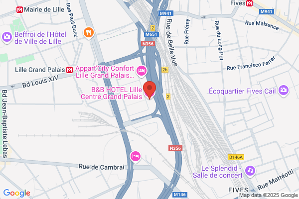 B&B HOTEL Lille Centre Grand Palais