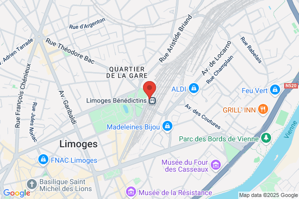 Europcar Limoges Gare