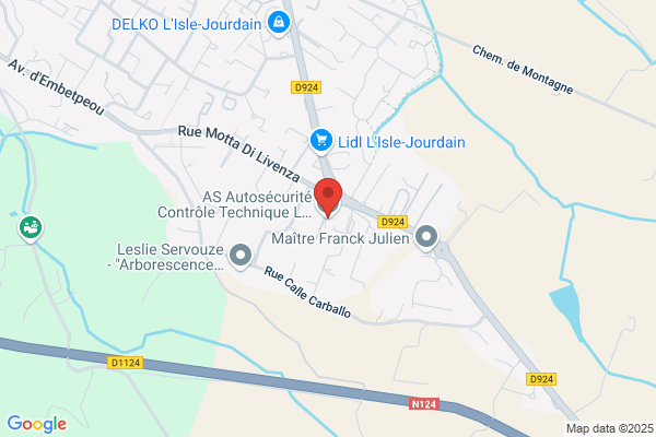 AS Autosécurité Contrôle Technique L'ISLE JOURDAIN