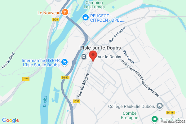 Centre de Dépistage Covid-19 L'Isle-sur-le-Doubs