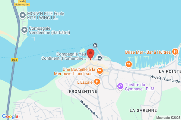 Compagnie Yeu Continent Service Commercial Et Reservation de gro