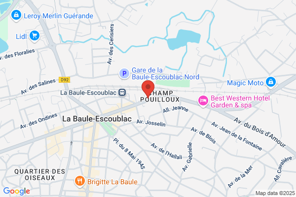 Europcar LA BAULE ESCOUBLAC RAILWAY STATION