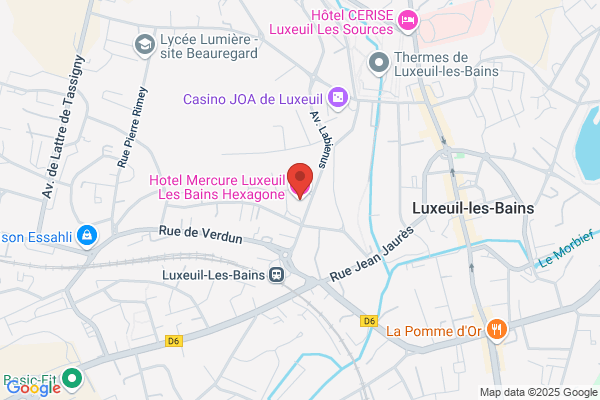 Hôtel Mercure Luxeuil Les Bains Hexagone