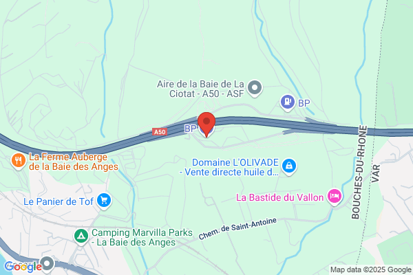 Station BP AIRE DU LIOUQUET SUD