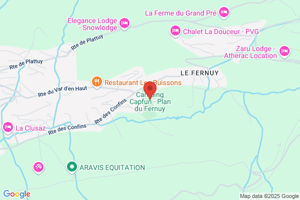 Camping Plan Du Fernuy Caravaneige