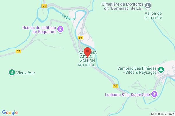 Camping Le Vallon Rouge