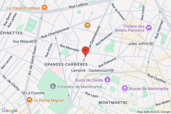 Yespark, location de parking au mois - Square Raymond-Souplex - Paris 18